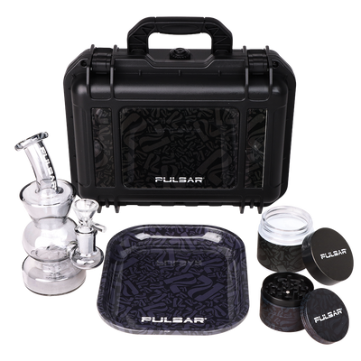 Pulsar Design Series Smoker's Travel Kit 2.0 | Logo Camo | Kit Contents