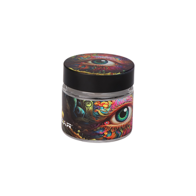 Pulsar Design Series Smoker's Travel Kit 2.0 | Sunflower Of The Mind | Glass Storage Jar