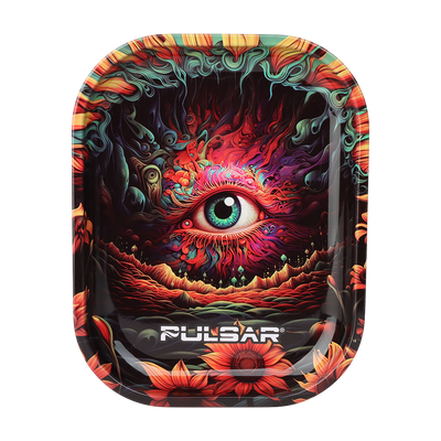 Pulsar Design Series Smoker's Travel Kit 2.0 | Sunflower Of The Mind | Rolling Tray