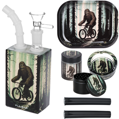 Pulsar Design Series Smoker's Travel Kit | Bigfoot Rides Again | Contents