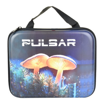 Pulsar Design Series Smoker's Travel Kit | Mystical Mushrooms | Travel Case