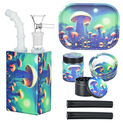 Pulsar Design Series Smoker's Travel Kit | Planet Fungi | Contents