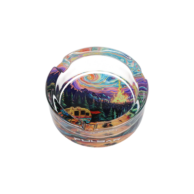 Pulsar Design Series Smoker's Travel Kit | Starry Camp | Glass Ashtray