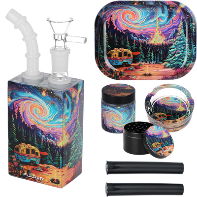 Pulsar Design Series Smoker's Travel Kit | Starry Camp | Contents