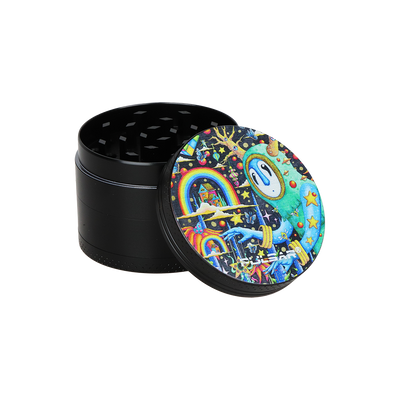 Pulsar Design Series Smoker's Travel Kit | The World Was Mad | 4 Piece Grinder