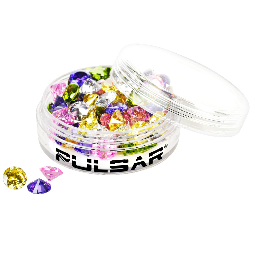 Pulsar Diamond Cut Banger Insert Beads | 100 Piece Jar