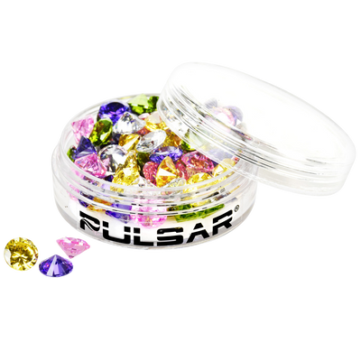 Pulsar Diamond Cut Banger Insert Beads | 100 Piece Jar