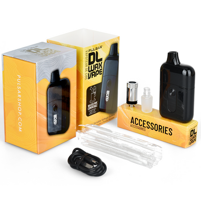 Pulsar DL Wax Vape Bar | Contents & Accessories