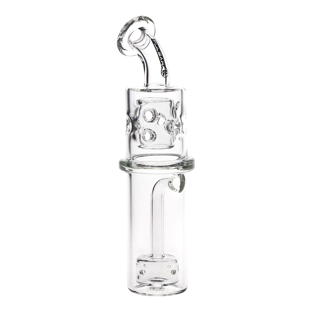 Pulsar Double Barrel Bubbler for Dr. Dabber Switch² | Front View
