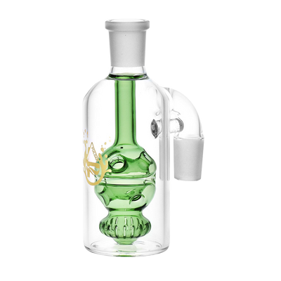 Pulsar Egg Perc Ash Catcher | 90 Degree | Green