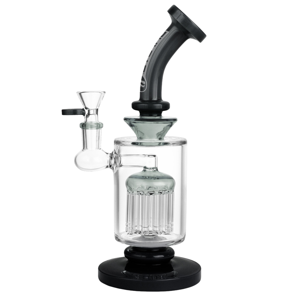 Pulsar Enchanting Tree Perc Bong | Black Gray