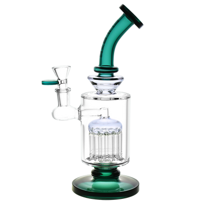 Pulsar Enchanting Tree Perc Bong | Teal Purple