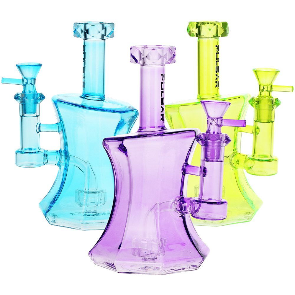 Pulsar Fluorescent Facets Bong | Group