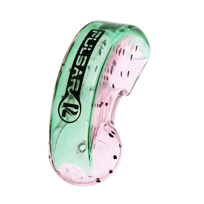 Pulsar Fruit Slice Hand Pipe | Watermelon | Base View