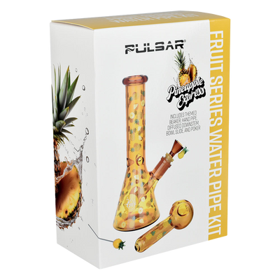 Pulsar Fruit Series Herb Pipe Duo | Pineapple Express | Packaging
