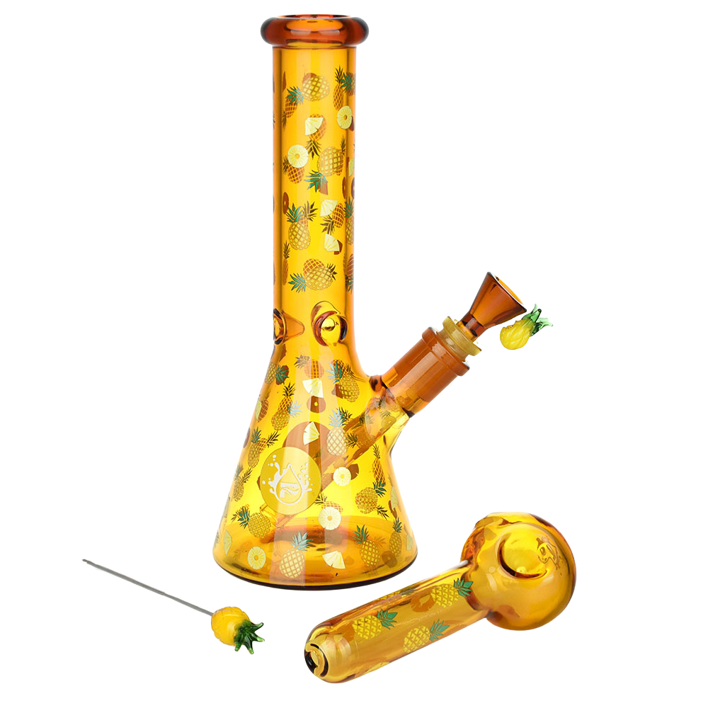 Pulsar Fruit Series Herb Pipe Duo | Pineapple Express