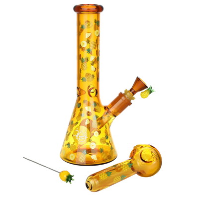 Pulsar Fruit Series Herb Pipe Duo | Pineapple Express