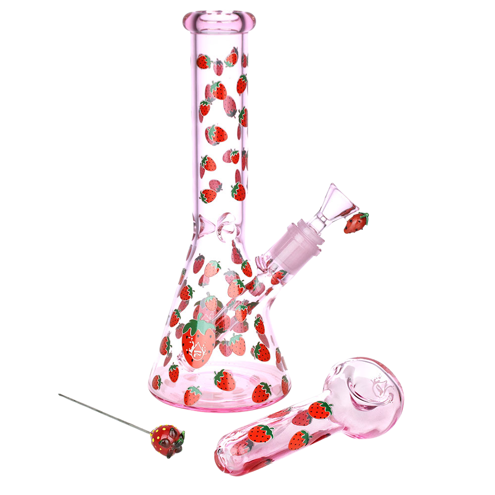 Pulsar Fruit Series Herb Pipe Duo | Strawberry Cough