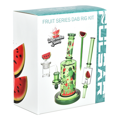 Pulsar Fruit Series Wax Pipe Duo | Watermelon Zkittles | Gift Box Packaging