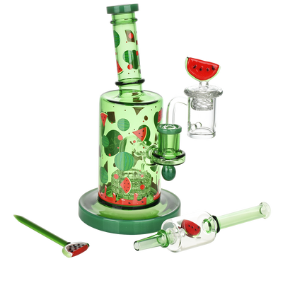 Pulsar Fruit Series Wax Pipe Duo | Watermelon Zkittles | Set
