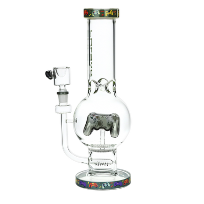 Pulsar Game Controller Bubble Bong | Back View