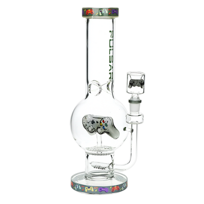 Pulsar Game Controller Bubble Bong | Front View