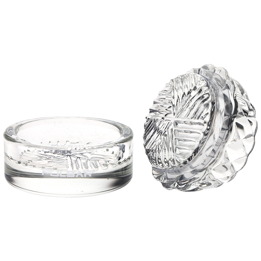 Pulsar Glass Mill Grinder | 2pc | Pieces Spread View