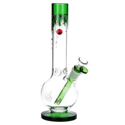 Pulsar Glistening Garland Bubble Bong | Front View