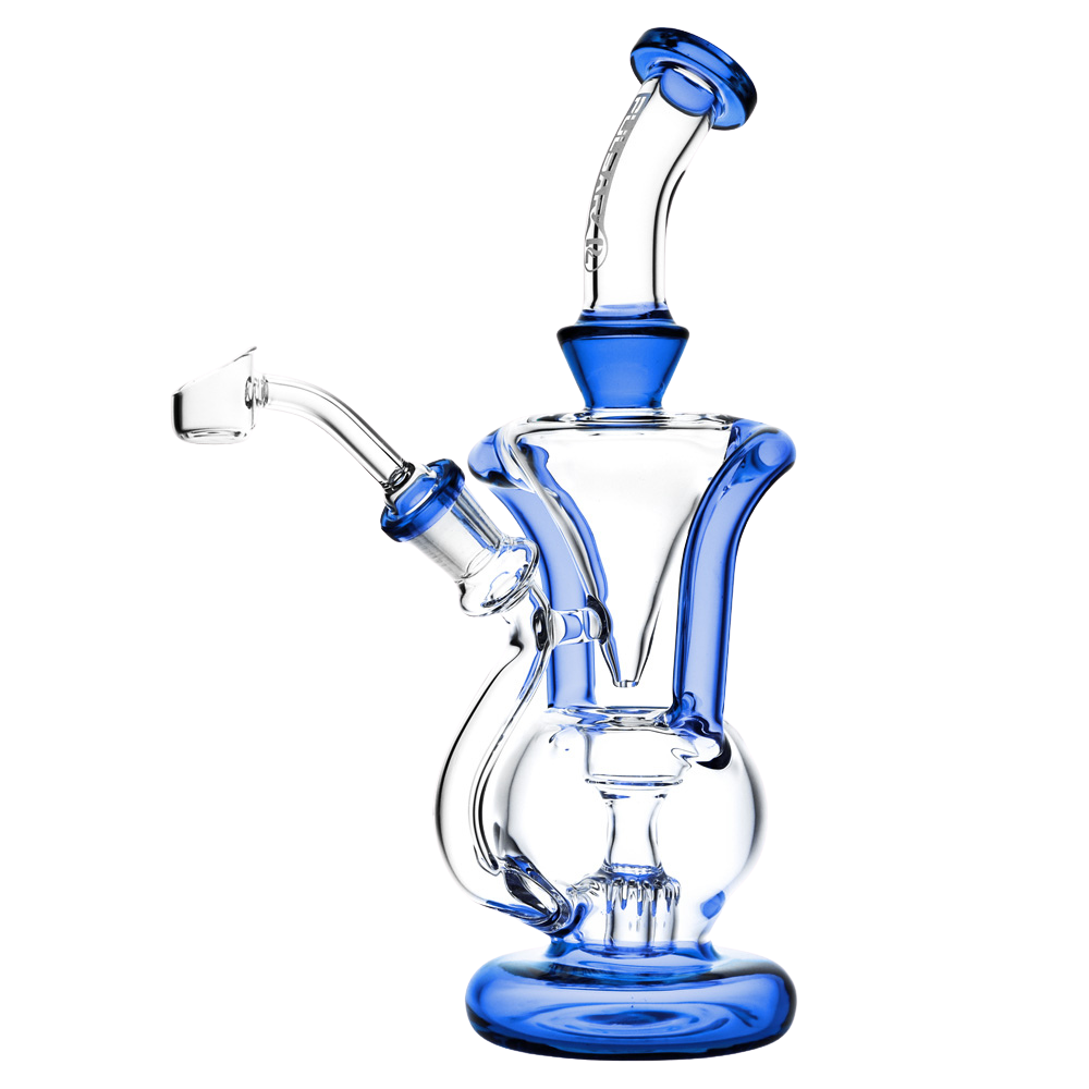 Pulsar Gravity Ball Recycler Dab Rig | Blue