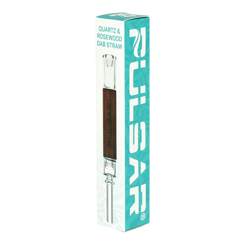 Pulsar Grove Quartz & Rosewood Dab Straw | Packaging