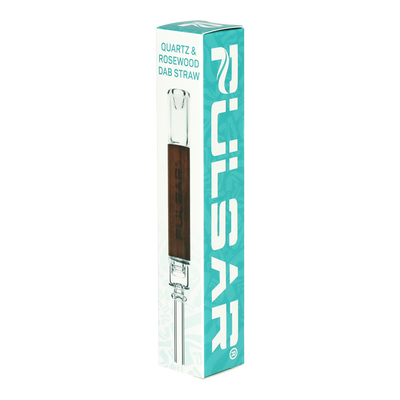 Pulsar Grove Quartz & Rosewood Dab Straw | Packaging