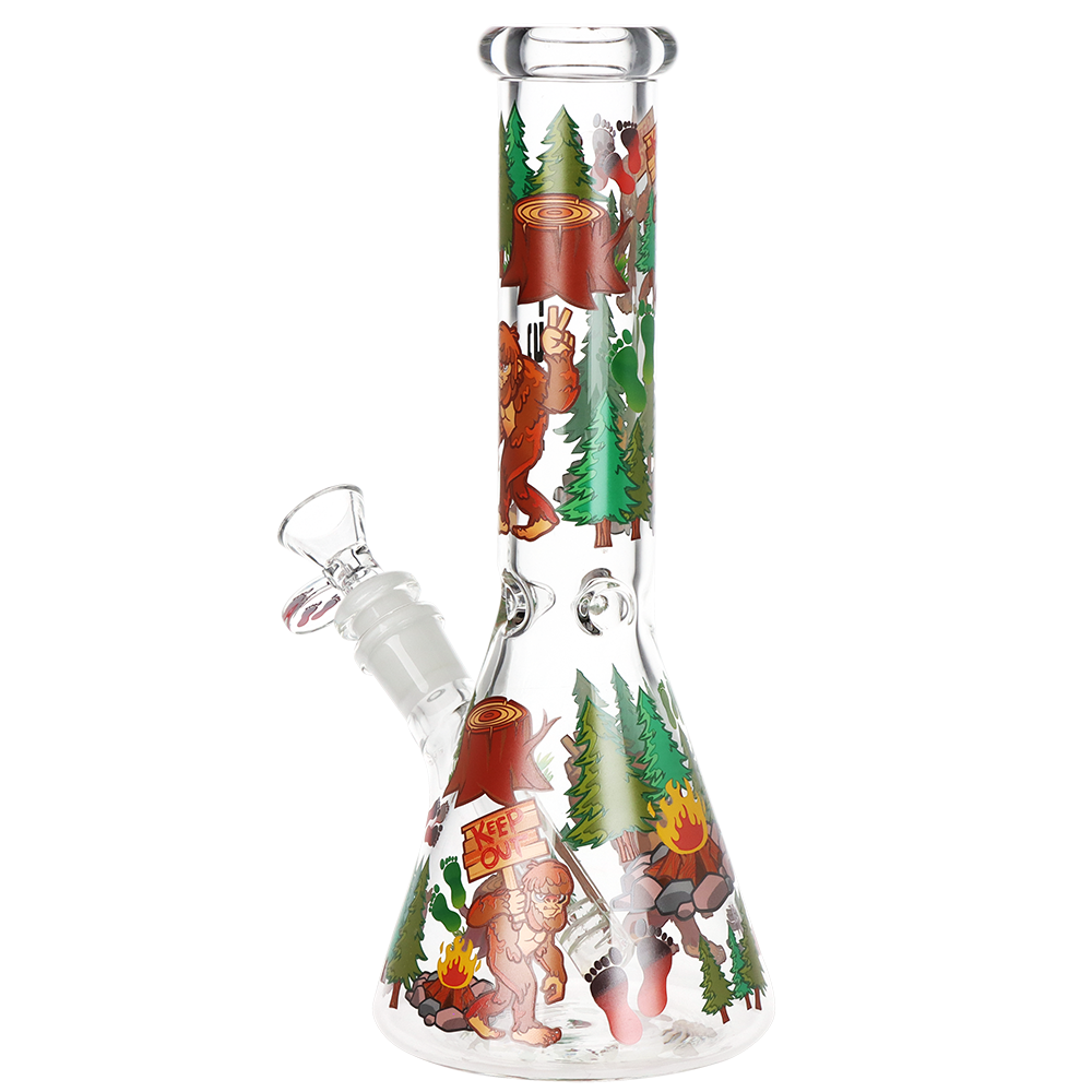Pulsar Grumpy Bigfoot Beaker Bong | Back View