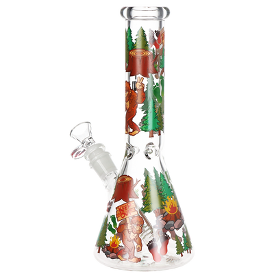 Pulsar Grumpy Bigfoot Beaker Bong | Back View