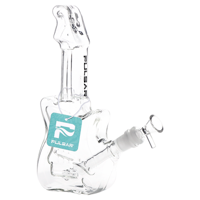 Pulsar Guitar Bong | Front View with Tag