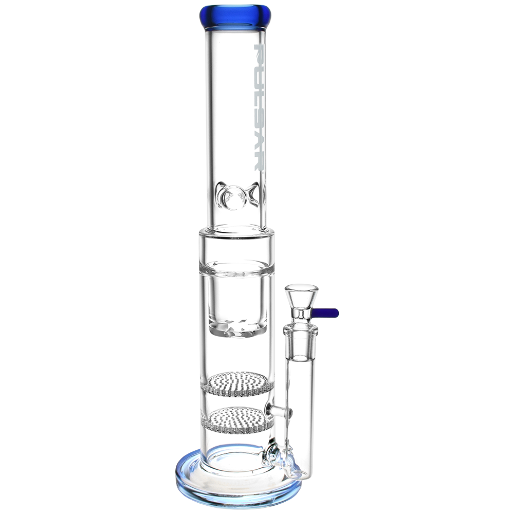 Pulsar Halcyon Honeycomb Turbine Bong | Blue