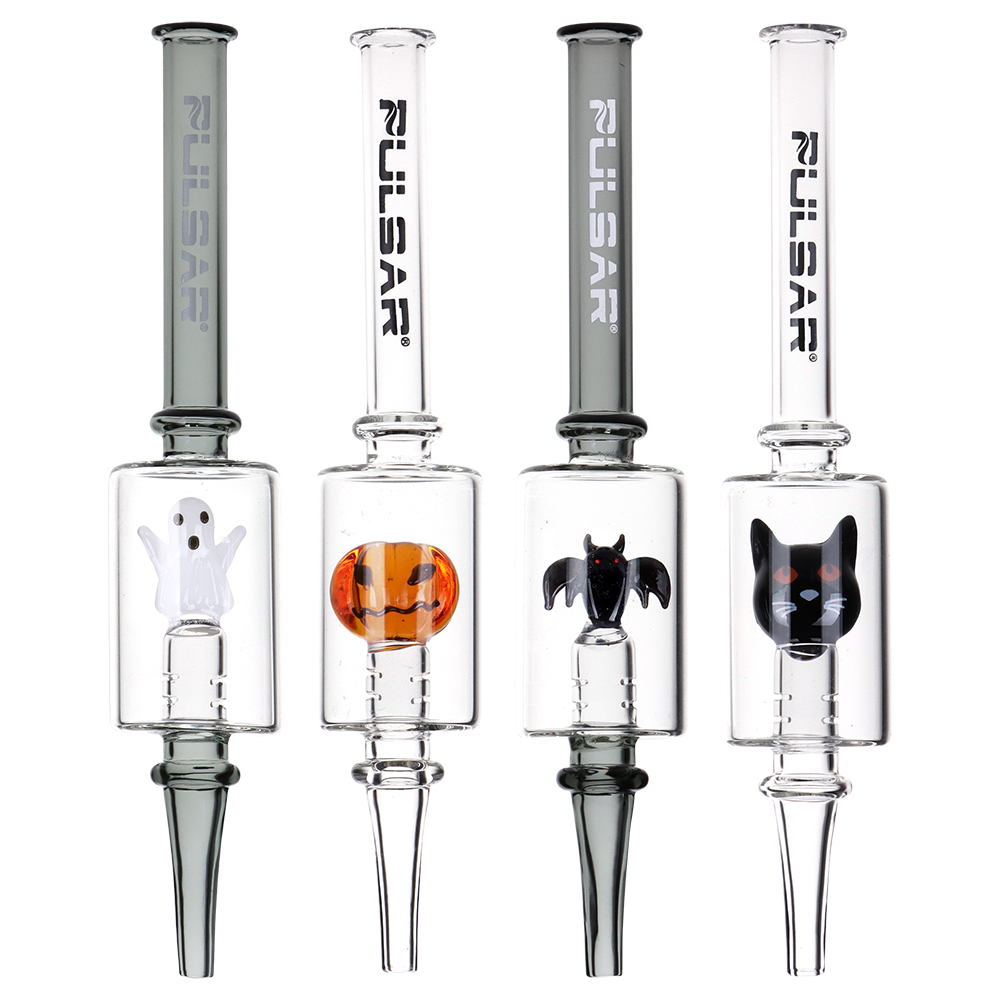 Pulsar Halloween Dab Straw Set | 4 Piece Set