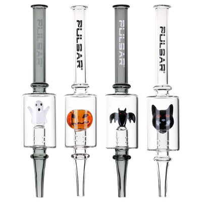 Pulsar Halloween Dab Straw Set | 4 Piece Set
