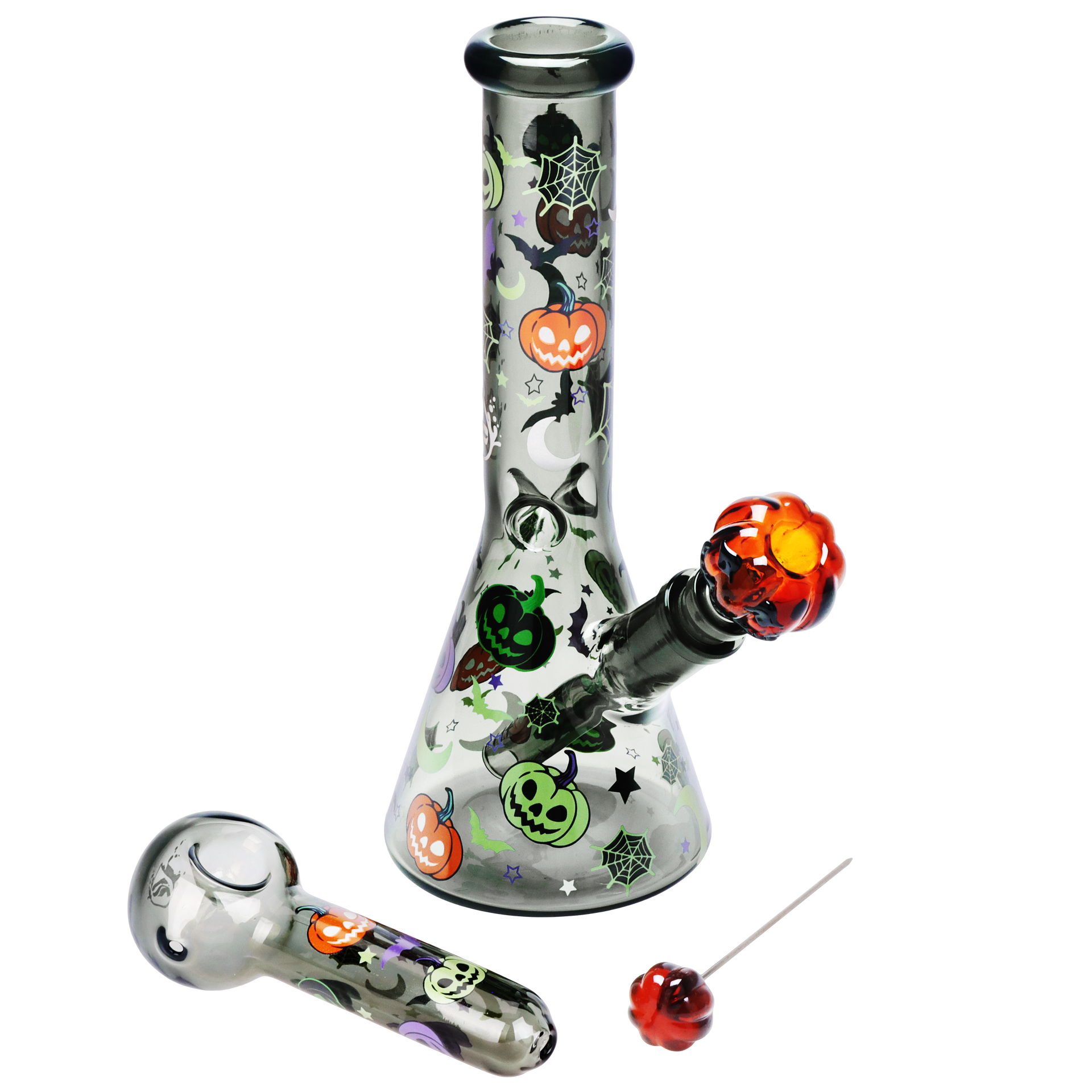 Halloween Jamboree Beaker Bong & Hand Pipe Duo | Pulsar – Pulsar Shop