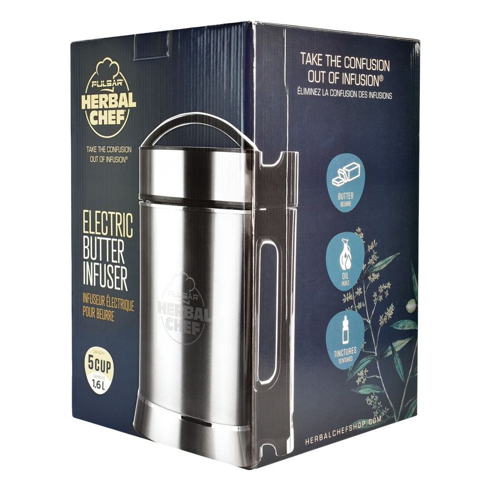 Pulsar Herbal Chef Electric Butter Infuser | Packaging
