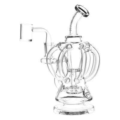 Pulsar Hexadic 6 Arm Recycler Dab Rig | Back View