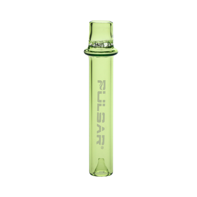 Pulsar Honeycomb Chillum | Transparent Green