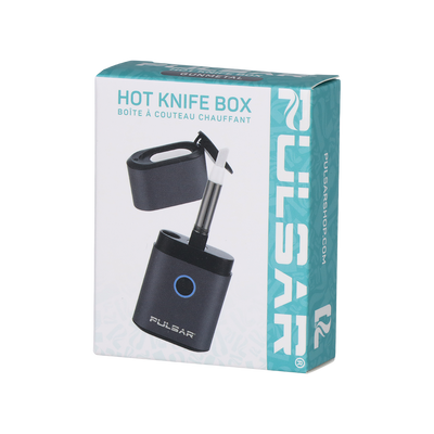 Pulsar Hot Knife Box & Storage Container | Packaging Front