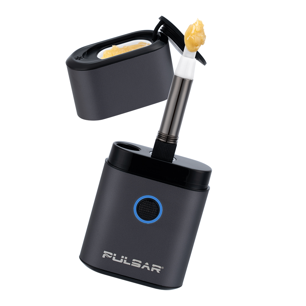 Pulsar Hot Knife Box & Storage Container | View with Concentrate