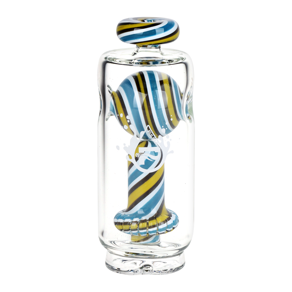 Pulsar Kandyland Rig for Puffco Peak Series | Lemon Blueberry Yellow & Blue
