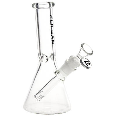 Pulsar Laid Back Beaker Pipe Duo Travel Kit | Beaker Bong | Front View