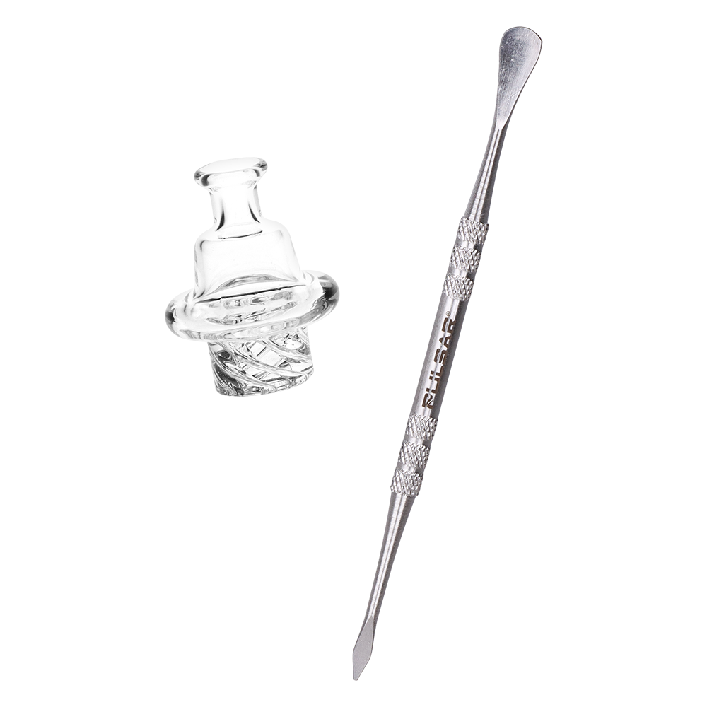 Pulsar Laid Back Dab Rig Set Travel Kit | Carb Cap & Dab Tool
