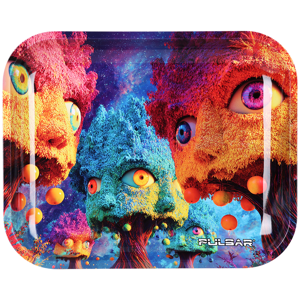 Pulsar Large Metal Rolling Tray | The Trees Have Eyes