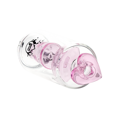 Pulsar Love Machine Rig for Puffco Peak Series | Heart-Shaped Mouthpiece View