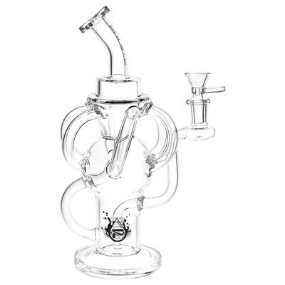 Pulsar Lucky 7 Arm Recycler Bong | Side View