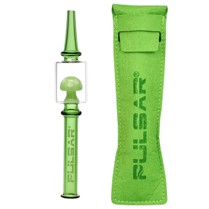 Pulsar Magic Mushroom Dab Straw | Green